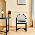 Дизайнерский стул деревянный с полукруглой спинкой Highquality варинант исполнения - 3 | Loft Concept в Екатеринбурге