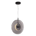 Подвесной светильник из дымчатого фактурного двойного стекла Heterochromia варинант исполнения - 3 | Loft Concept в Екатеринбурге