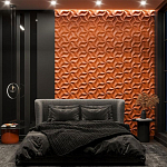 Гипсовая 3D панель с принтографией PM-46 варинант исполнения - 3 | Loft Concept в Екатеринбурге