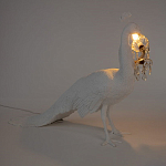 Напольный светильник Seletti Peacock варинант исполнения - 5 | Loft Concept в Екатеринбурге