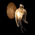 Бра с прозрачной стеклянной фигуркой птички Serip Voa варинант исполнения - 4 | Loft Concept в Екатеринбурге