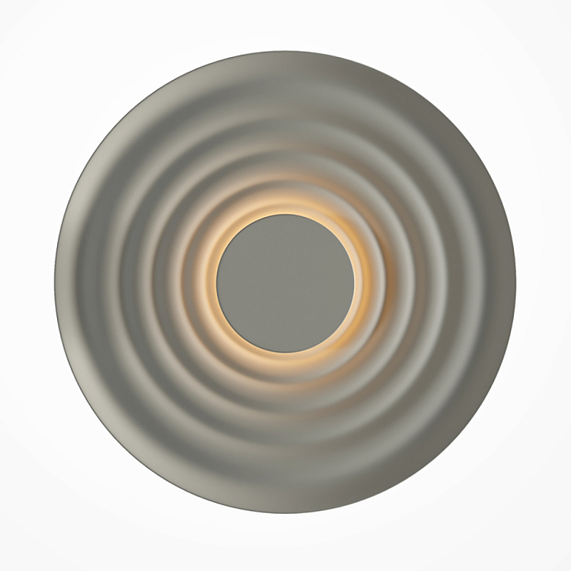 Бра круглое Soft Halo серый Серый в Екатеринбурге | Loft Concept 