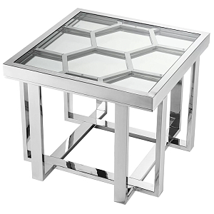 Приставной стол Philipp Plein Side Table Skeleton Chrome