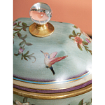 Ваза с крышкой и цветочным узором Genuine Chinese Classics варинант исполнения - 3 | Loft Concept в Екатеринбурге