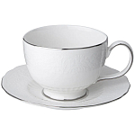 Чайный сервиз белый из фарфора на 6 персон 14 предметов Garden Whisper Porcelain Set  варинант исполнения - 1 | Loft Concept в Екатеринбурге