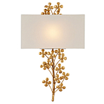 Бра с прямоугольным абажуром и каркасом в виде лепестков клевера Hanging Clover варинант исполнения - 2 | Loft Concept в Екатеринбурге