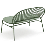 Зелёная скамья из стали Goodwin Metal Bench Green варинант исполнения - 10 | Loft Concept в Екатеринбурге
