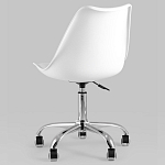 Офисный стул на металлическом основании EGGERY White варинант исполнения - 6 | Loft Concept в Екатеринбурге