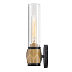 Бра для ванных комнат с прозрачным стеклянным плафоном в форме цилиндра Hinkley варинант исполнения - 11 | Loft Concept в Екатеринбурге