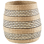 Круглая корзина из плетеного тростника Marjani Wicker Basket варинант исполнения - 1 | Loft Concept в Екатеринбурге