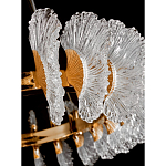 Люстра круглая с фактурными элементами в виде ракушек Inspired Sea варинант исполнения - 3 | Loft Concept в Екатеринбурге