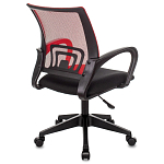 Офисное кресло с основанием из черного пластика Desk chairs Red варинант исполнения - 4 | Loft Concept в Екатеринбурге