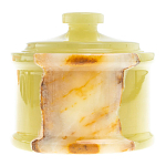 Сахарница из натурального камня Оникс Stone Sugar Bowls варинант исполнения - 5 | Loft Concept в Екатеринбурге