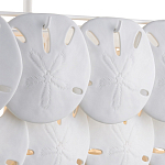 Люстра овальной формы с белыми подвесными элементами White Natural Lines варинант исполнения - 2 | Loft Concept в Екатеринбурге