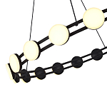 Люстра кольцевая с круглыми светодиодными источниками света Maxine Light варинант исполнения - 6 | Loft Concept в Екатеринбурге