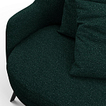 Мебельная ткань Шенилл темно-зеленый цвет 138 см T4-36 варинант исполнения - 12 | Loft Concept в Екатеринбурге