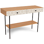 Консоль с принтом на ящиках Elise Console Table варинант исполнения - 12 | Loft Concept в Екатеринбурге