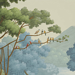 Обои ручная роспись African Savannah Eden варинант исполнения - 2 | Loft Concept в Екатеринбурге