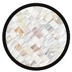 Бра в форме диска с перламутровыми прямоугольниками из морской ракушки Touch of Marine Charm варинант исполнения - 6 | Loft Concept в Екатеринбурге