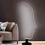 Напольный светильник Профиль Лица Face Contour варинант исполнения - 2 | Loft Concept в Екатеринбурге