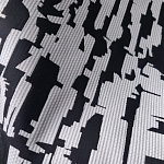 Мебельная ткань Жаккард черно-белый принт 145 см T2-126 варинант исполнения - 3 | Loft Concept в Екатеринбурге