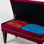 Мягкая банкетка с зоной для хранения Casket Red варинант исполнения - 2 | Loft Concept в Екатеринбурге