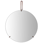 Круглое зеркало на металлическом подвесе Laier Mirror варинант исполнения - 1 | Loft Concept в Екатеринбурге