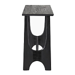 Консоль деревянная чёрная Black Tanner варинант исполнения - 2 | Loft Concept в Екатеринбурге