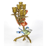 Бронзовый подсвечник на 7 свечей Eden Garden варинант исполнения - 3 | Loft Concept в Екатеринбурге