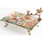 Блюдо фарфоровое Поле цветов Terra варинант исполнения - 2 | Loft Concept в Екатеринбурге