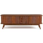 ТВ-тумба с двумя раздвижными дверцами Toinette Brown TV Stand варинант исполнения - 2 | Loft Concept в Екатеринбурге