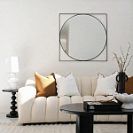 Зеркало в черной металлической раме Urban Style Mirror варинант исполнения - 4 | Loft Concept в Екатеринбурге