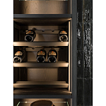 Кухонный гарнитур из дерева и камня с раздвижными дверцами OPERATING COLUMN 2.0 Dada Engenereed Kitchen варинант исполнения - 8 | Loft Concept в Екатеринбурге