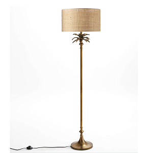 Торшер Palm Raphia Lampshade
