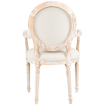 Стул с подлокотниками из массива бука бежевый Solid Luxury варинант исполнения - 2 | Loft Concept в Екатеринбурге