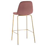 Барный стул на золотистых ножках VENDRAMIN Pink варинант исполнения - 4 | Loft Concept в Екатеринбурге