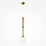 Подвесной светильник со стеклянными вставками Helios варинант исполнения - 1 | Loft Concept в Екатеринбурге