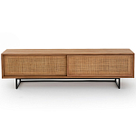 ТВ-тумба из массива тика Busto TV Stand варинант исполнения - 1 | Loft Concept в Екатеринбурге