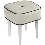 Квадратный мягкий пуф на белых ножках Winton Pouf Square варинант исполнения - 21 | Loft Concept в Екатеринбурге