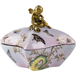 Фарфоровая шкатулка Butterflies and an angel варинант исполнения - 2 | Loft Concept в Екатеринбурге