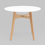 Обеденный стол с белой столешницей ELUNED FURNITURE варинант исполнения - 2 | Loft Concept в Екатеринбурге