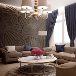 Барельеф JANNET варинант исполнения - 2 | Loft Concept в Екатеринбурге