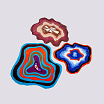 Сет из 3-х ковров «SAPPHIRE, QARTZITE, LABRADORITE» варинант исполнения - 1 | Loft Concept в Екатеринбурге