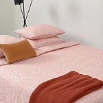 Постельное белье розового цвета с рисунком 150х200 см Blossom Essence варинант исполнения - 5 | Loft Concept в Екатеринбурге