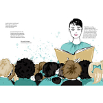 Megan Hess. Audrey Hepburn варинант исполнения - 6 | Loft Concept в Екатеринбурге