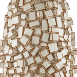 Настольная лампа с декором на корпусе в виде кубиков Sugar Cubes варинант исполнения - 1 | Loft Concept в Екатеринбурге