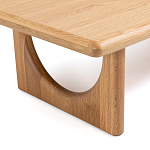 Стол журнальный из массива и шпона дуба Oak Essence Carden варинант исполнения - 4 | Loft Concept в Екатеринбурге