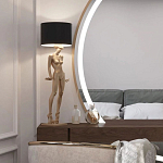 Настольная лампа с абажуром Cretto Mir варинант исполнения - 2 | Loft Concept в Екатеринбурге