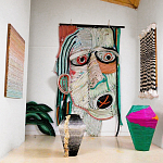 Арт-Объект плетеный из нитей большой портрет Joana Schneider  варинант исполнения - 1 | Loft Concept в Екатеринбурге