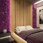 Гипсовая 3D панель с принтографией PM-45 варинант исполнения - 2 | Loft Concept в Екатеринбурге